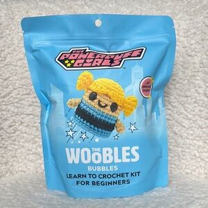 The Woobles Powerpuff Girls Bubbles Crochet Kit